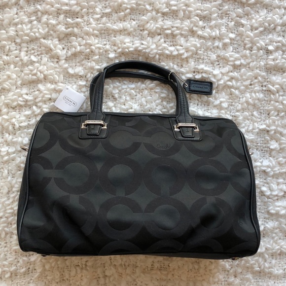 Coach Bowling Bag with Cross Body Strap - Picture 3 of 7